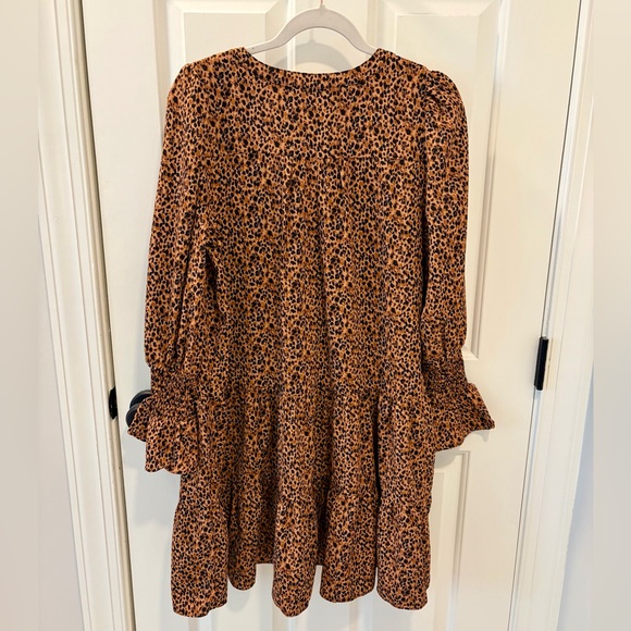 Tuckernuck Pomander Place Kenzo Dress in Leopard, size Large - Picture 7 of 7